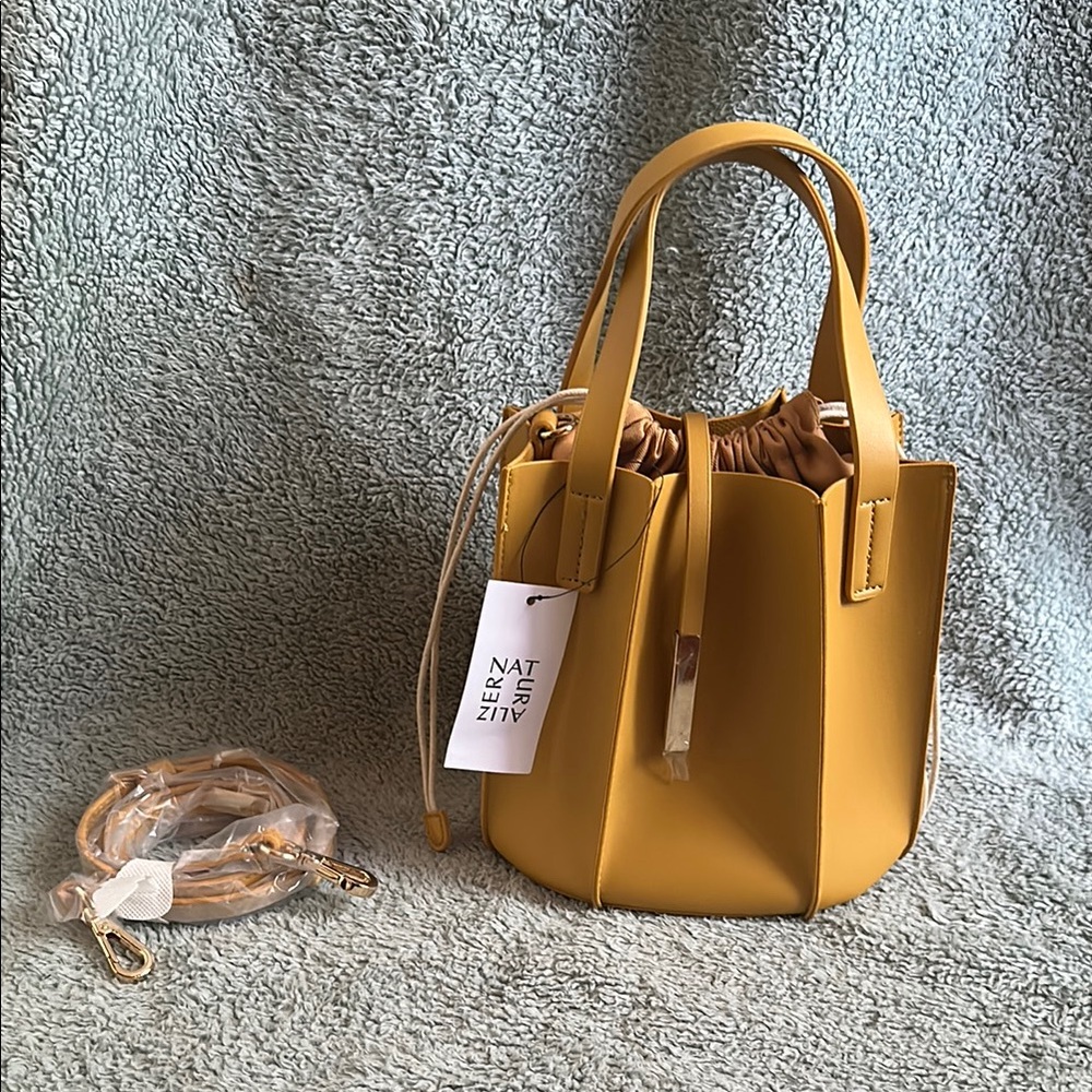 Yellow Bucket Bag